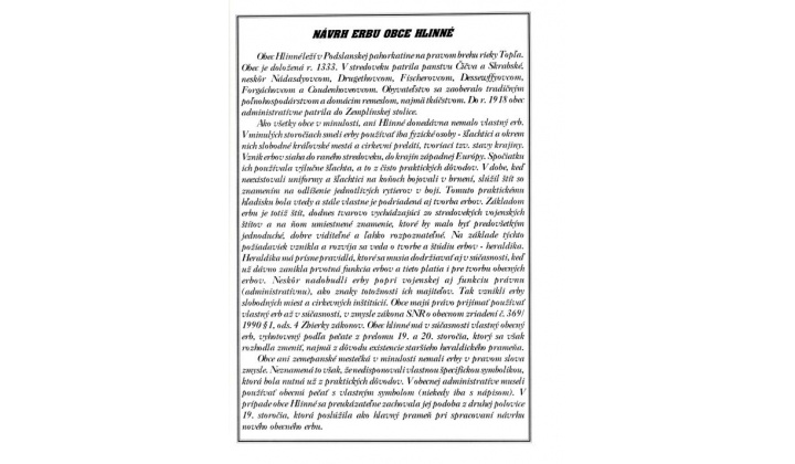 1. fotografia fotogalérie Symboly obce