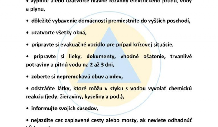 1. fotografia fotogalérie Informácie pre verejnosť- civilná ochrana