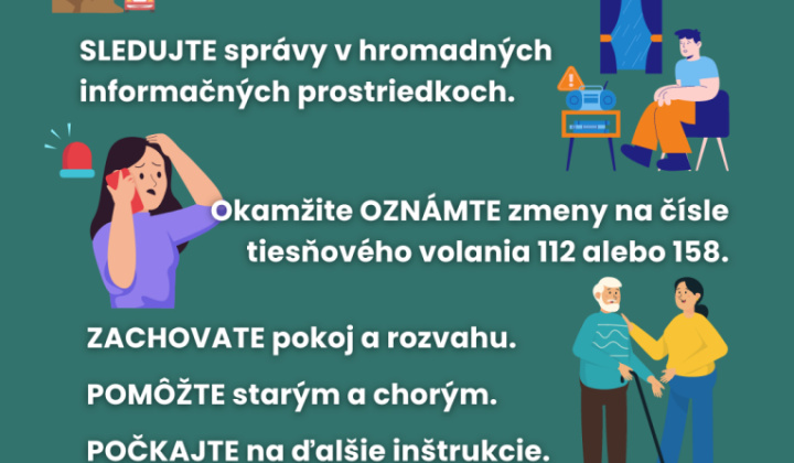 7. fotografia fotogalérie Informácie pre verejnosť- civilná ochrana