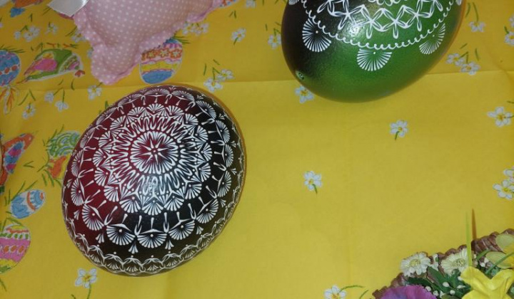 14. fotografia fotogalérie Zdobenie veľkonočných vajíčok v spolupráci s TSP a KC.