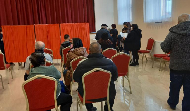 20. fotografia fotogalérie Očkovanie proti ochoreniu COVID-19 v obci Hlinné