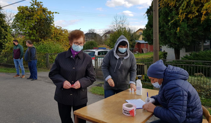 4. fotografia fotogalérie Testovanie COVID-19 - rok 2020