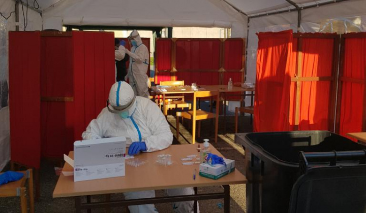 5. fotografia fotogalérie Testovanie COVID-19 - rok 2020