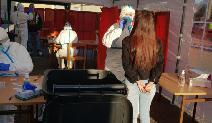 6. fotografia fotogalérie Testovanie COVID-19 - rok 2020