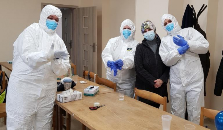 9. fotografia fotogalérie Testovanie COVID-19 - rok 2020