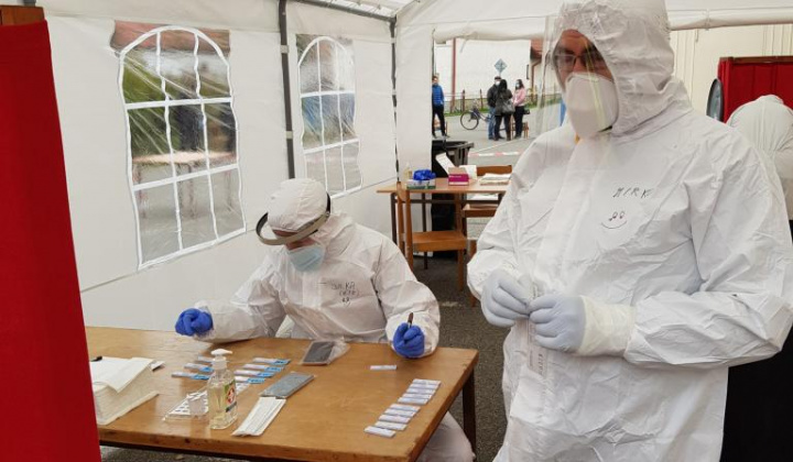 10. fotografia fotogalérie Testovanie COVID-19 - rok 2020