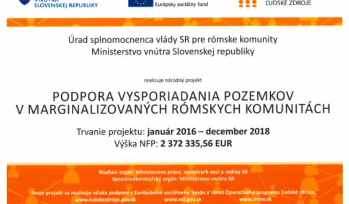 1. fotografia fotogalérie Projekty Európskej únie / Podpora vysporiadania pozemkov - foto