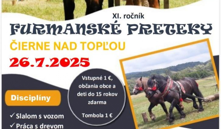 2. fotografia fotogalérie IX. ročník Furmanské preteky - Čierne n. T. - foto