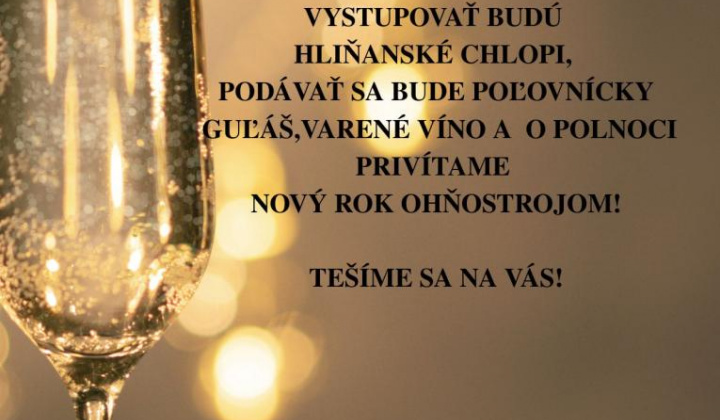 1. fotografia fotogalérie Aktuality / Silvestrovská oslava v Komunitnom centre s kapelou Hliňanské chlopi - foto