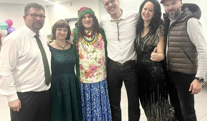 5. fotografia fotogalérie  Ples poľovníkov,  brigáda čistý revír, Poľovnícke dni v Hanušovciach nad Topľou.