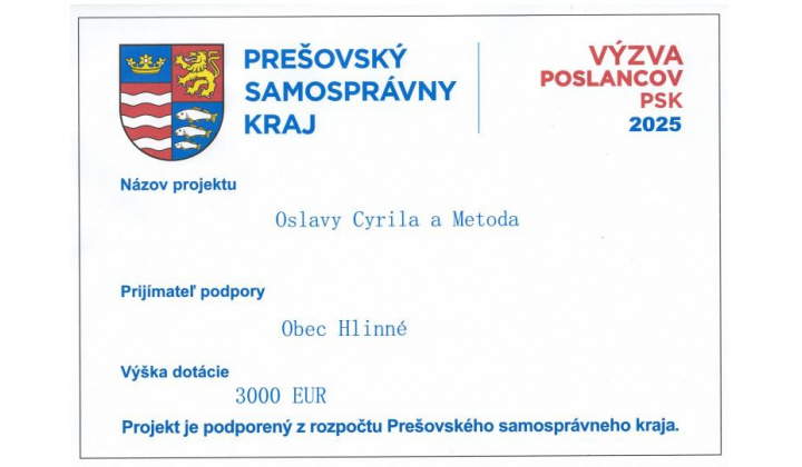 Fotka - Oslavy Cyrila a Metoda