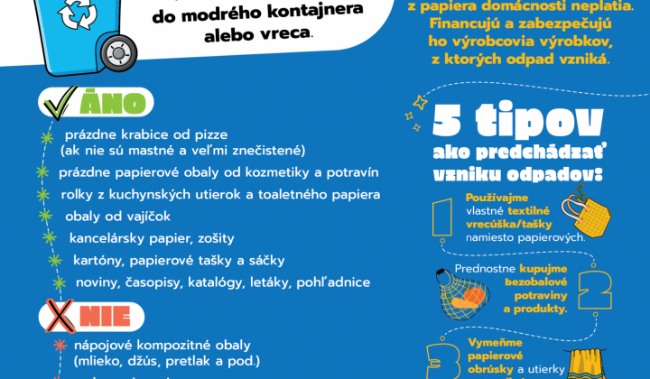 Fotka - Modrá je určená pre papier