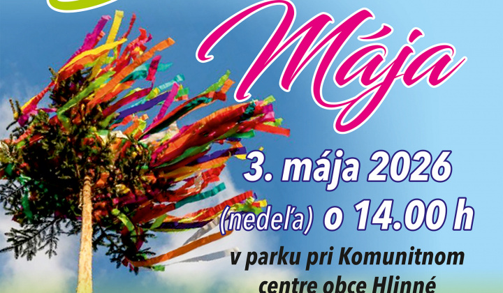 Fotka - Stavanie Mája sa uskutoční 03. mája ( nedeľa) o 14.00 hodine v parku pri Komunitnom centre 