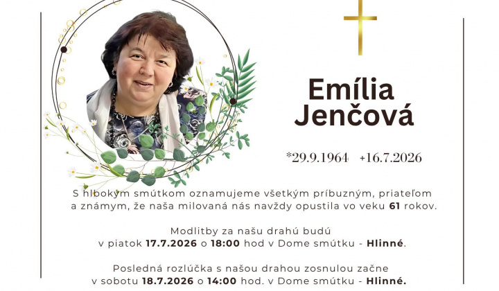 Fotka - Parte Emília Jenčová