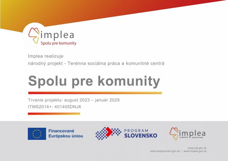 Fotka - Spolu pre komunity