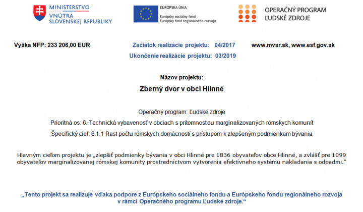 Fotka - Zberný dvor